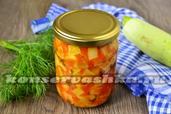 рецепт кабачков в томатном соусе