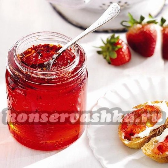 рецепты заготовок из клубники