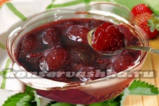 какие заготовки из клубники сделать
