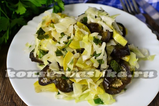квашеное ассорти из овощей