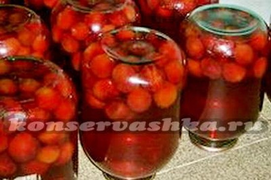компот из слив на зиму