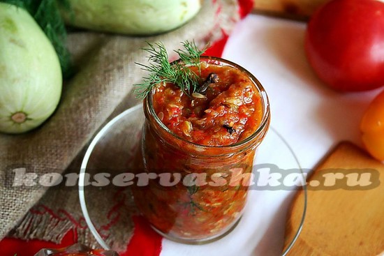 рецепт кабачковой икры