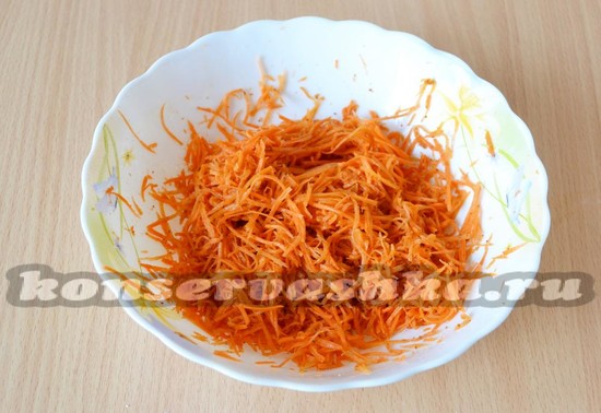 Морковь по-корейски