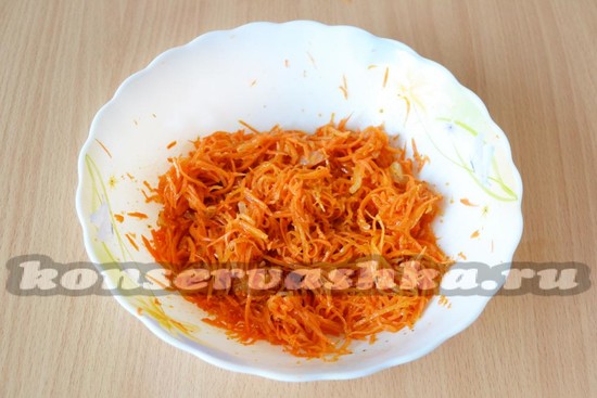 Морковь по-корейски