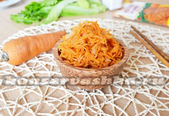 Морковь по-корейски