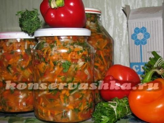 заготовки для борща на зиму