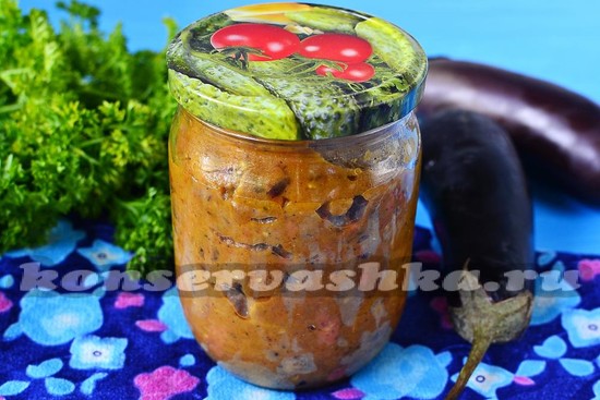 Нежнейшая икра из баклажанов на зиму