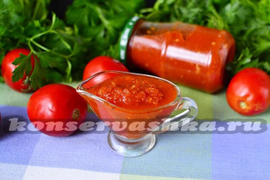 Консервированный соус для пиццы на зиму