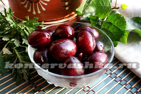 моченые сливы