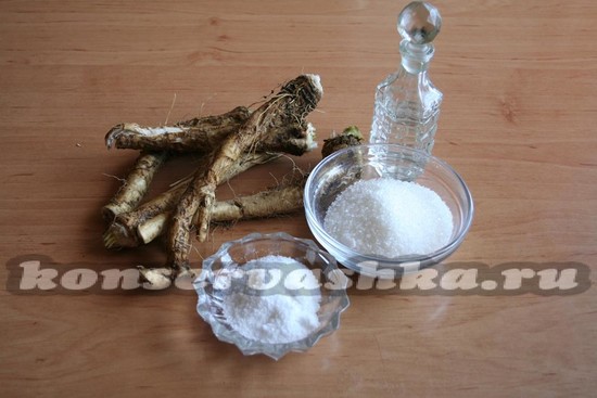 необходимые продукты для приправы