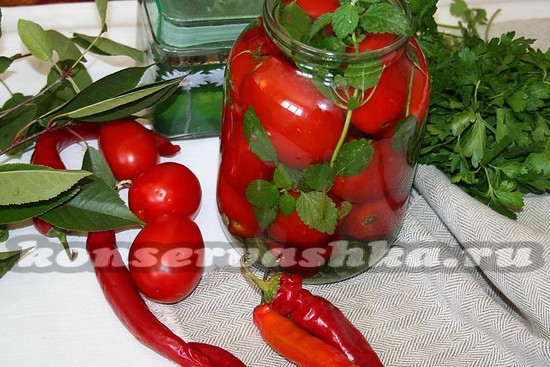 Маринованные помидоры, пошаговый рецепт с картинками