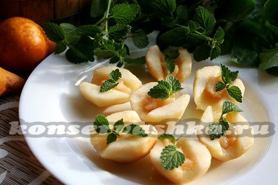 моченые груши на зиму