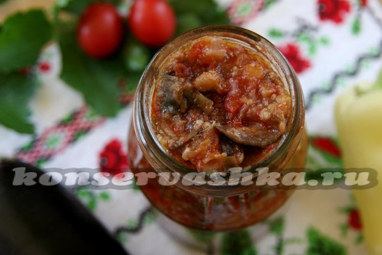 рецепт лечо с баклажанами