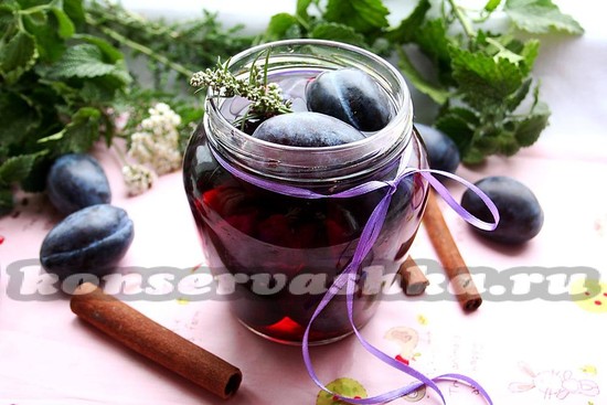 сливовый компот