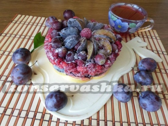 Заморозить фрукты