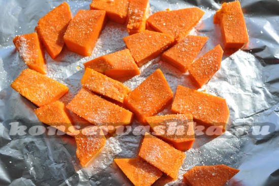 тыква с сахаром