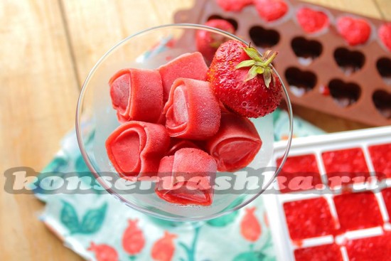 рецепт заморозки клубники с сахаром