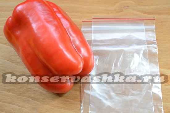 перец для заморозки