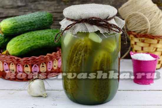 Квашеные огурцы на зиму
