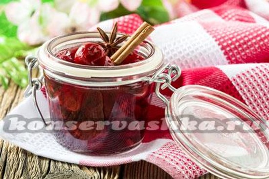Вишнёвое варенье с косточками, рецепт на зиму