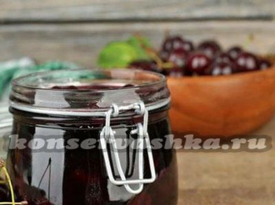 Вишнёвое варенье с косточками, рецепт на зиму
