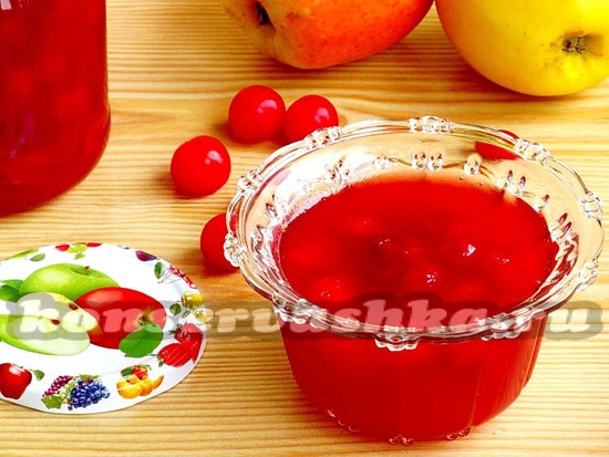 Джем яблочно-вишнёвый