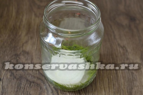 выкладываем послойно лук