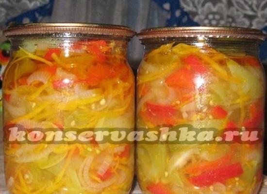 Салат из зелёных помидоров на зиму очень вкусные без стерилизации