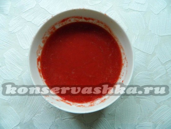 процеживаем полученную массу