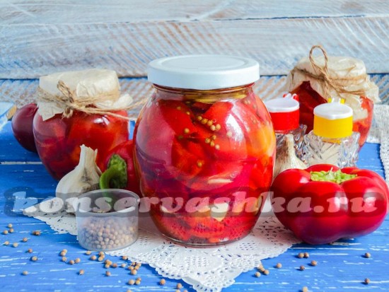 Рецепт Запеченный перец на зиму