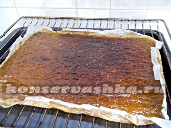 Высушенное яблочное пюре