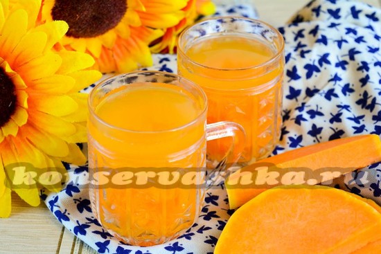 Рецепт компота из тыквы на зиму как ананас