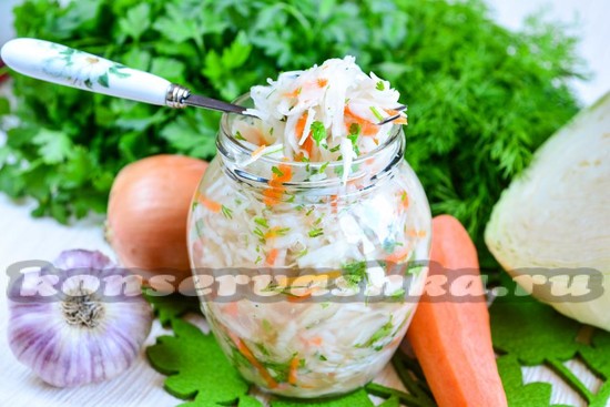 Рецепт квашенной капусты