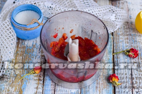 Измельчаем в блендере