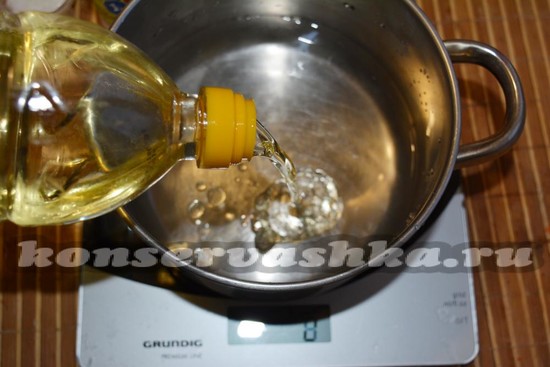 добавим масло