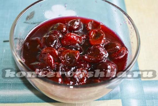 варенье из вишен