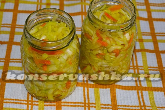 раскладываем салат