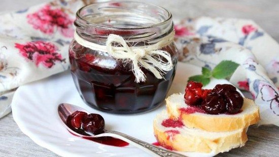 Варенье из черешни с косточками на зиму, вкусные рецепты с фото