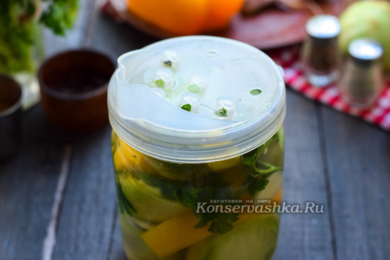 Накрыть крышкой