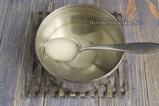 Слить воду