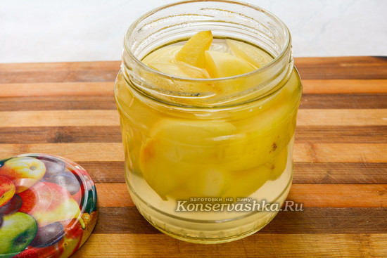 Залить закипевшим сиропом