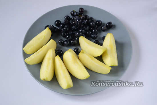 яблоки нарезать