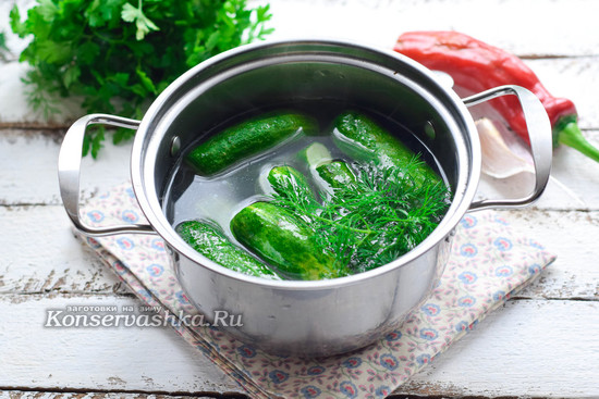 Залить маринадом