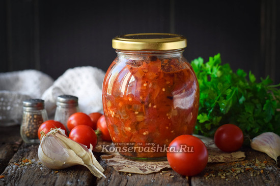 рецепт икры из баклажанов на сковороде