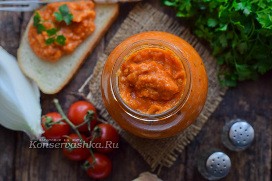 рецепт кабачковой икры с майонезом и томатной пастой на зиму