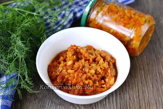Икра из кабачков с морковью и луком на зиму, рецепт пальчики оближешь