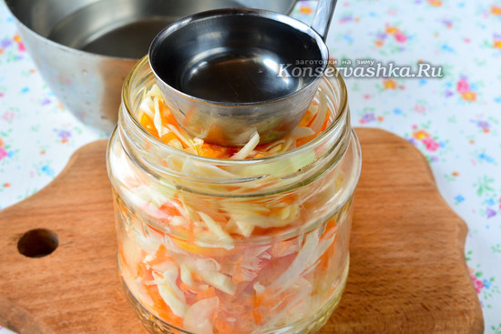 Залить кипятком