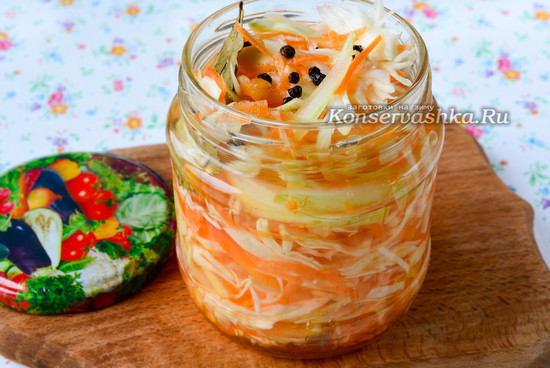 Залить маринадом
