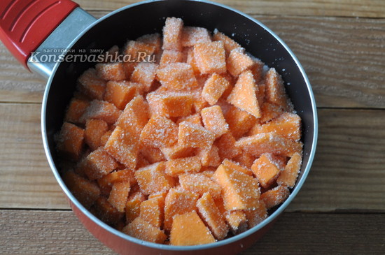 тыква с сахаром