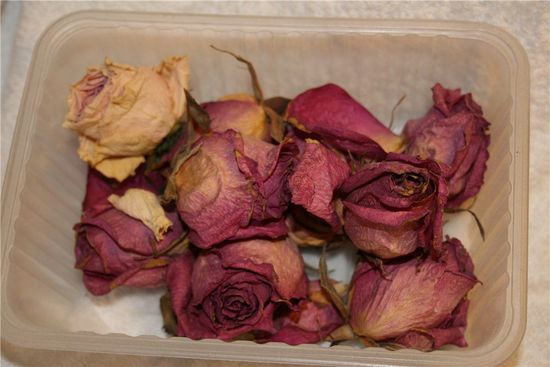 как засушить розу в домашних условиях